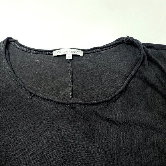 Vintage Cotton Citizen Tee, Tshirt, in mottled Black, Size Small - Picture 4 of 8